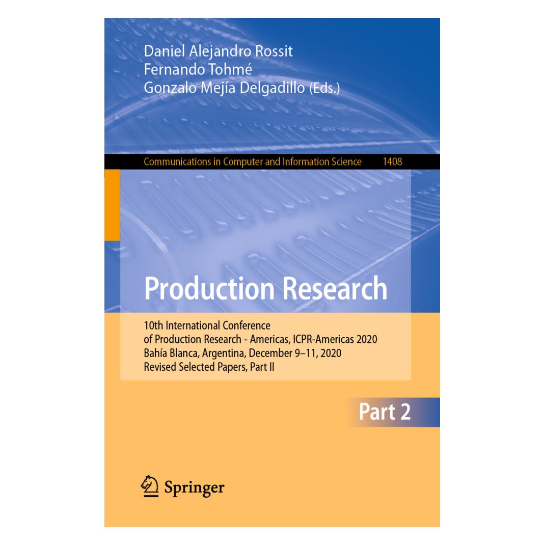 Springer Production Research (Englisch, Softcover, Daniel Alejandro Rossit, Fernando Tohmé, Gonzalo Mejía Delgadillo) (56191588)