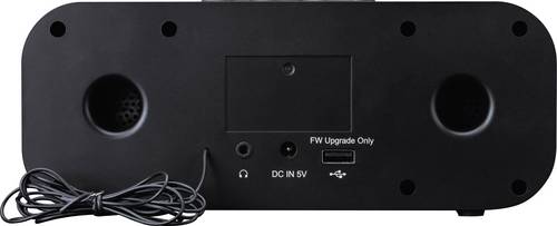 Lenco DIR-121BK Internet Tischradio DAB+ Schwarz