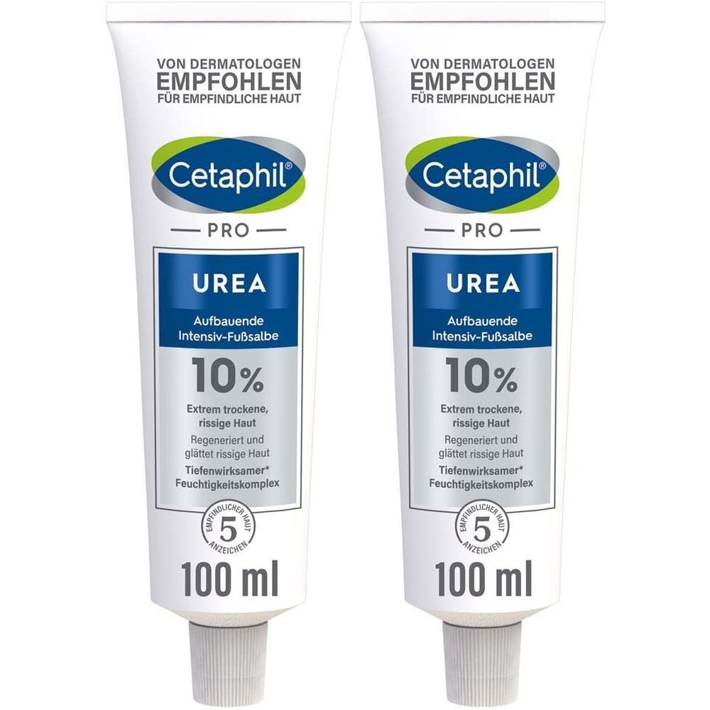 Cetaphil Pro Urea 10% Fußsalbe 2x 2x100 g Salbe