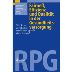 Fairness, Effizienz und Qualität in der Gesundheitsversorgung, Fachbücher