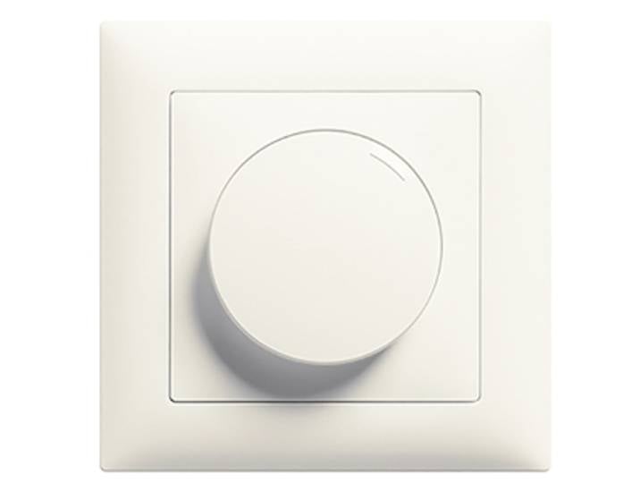 Feller EDIZIOdue Dimmer Elektrokleinteil weiss Kunststoff B 88 H 88 mm