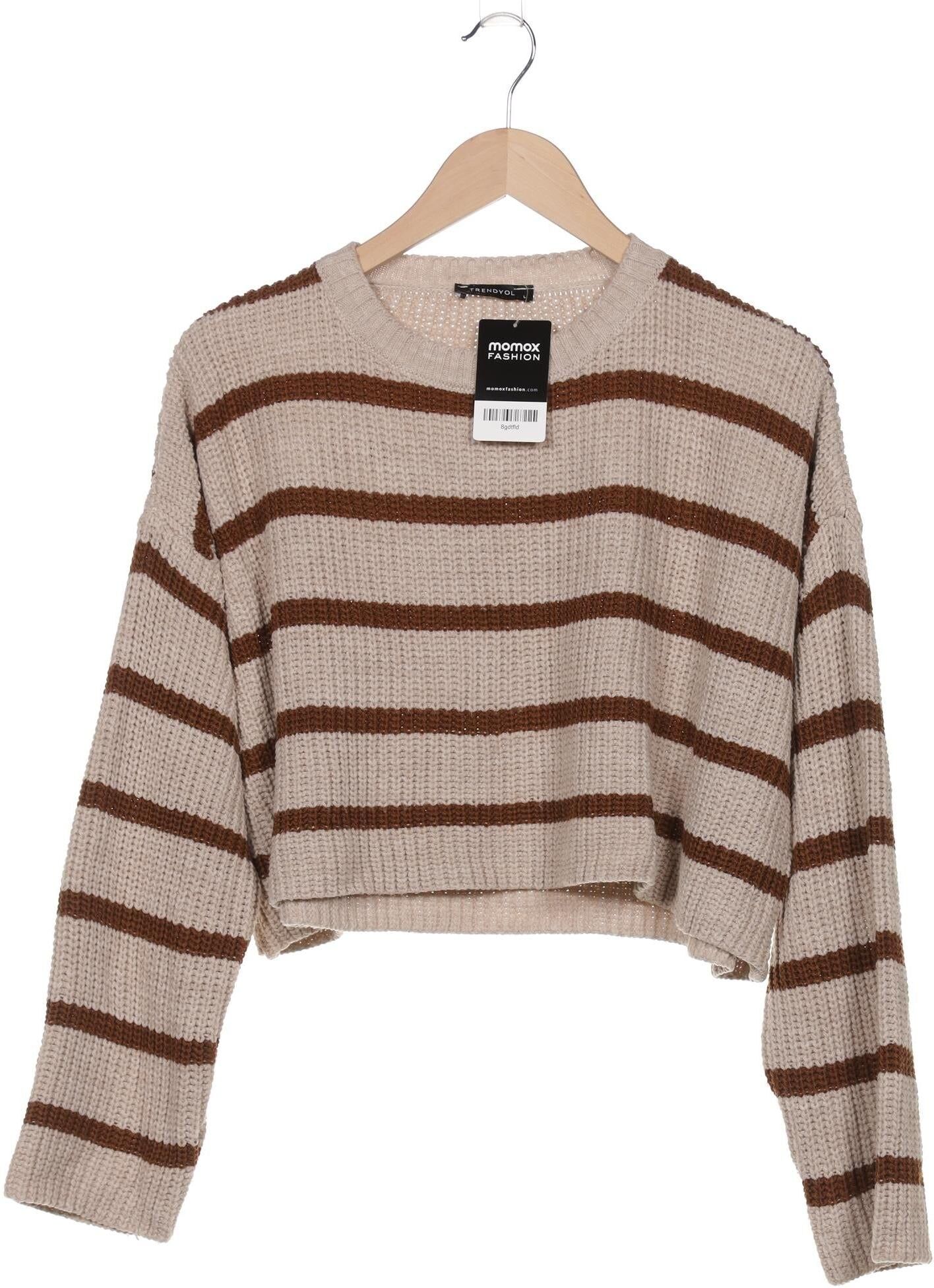 Trendyol Damen Pullover, Beige, Gr. L, Synthetik - Second Hand