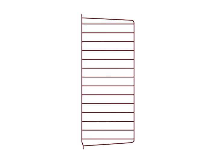 String Panneau mural String Bordeaux, 75x30 cm, Lot de 1