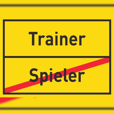 HB-Druck Trainer Spieler Schild Ortsschild A4 (210x297mm)