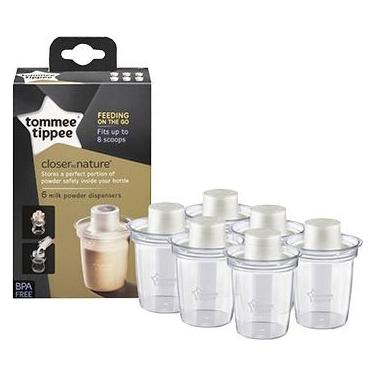 Tommee Tippee Milk container white 6 pcs (TT0083) (TT0083)