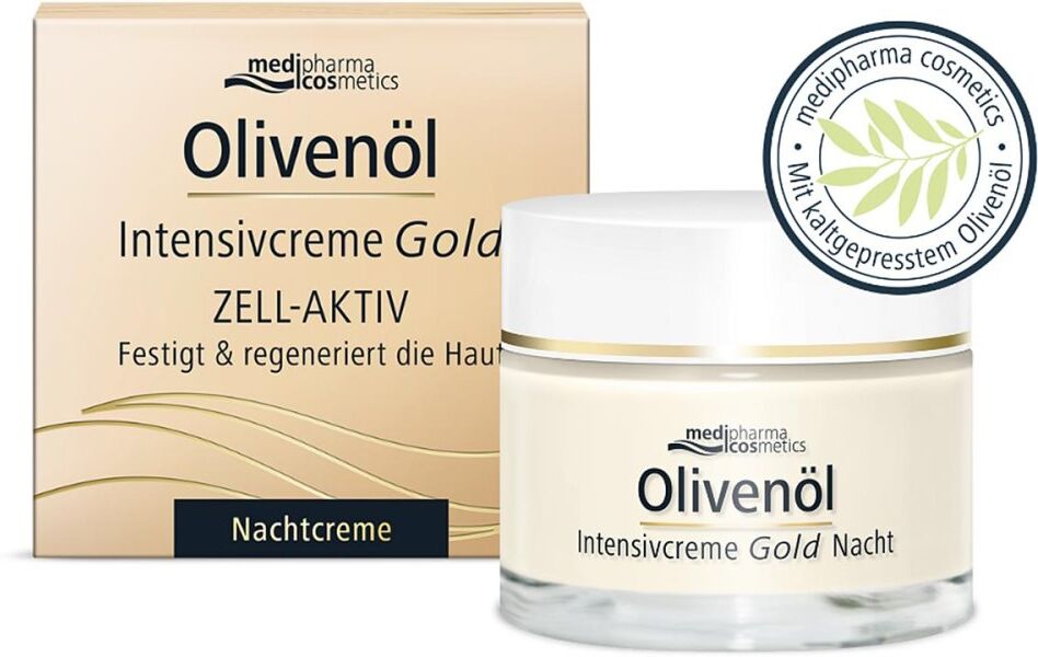 Medipharma Cosmetics Olivenöl Intensivcreme Gold Zell-aktiv Nachtcreme
