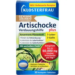 Klosterfrau Artischocke Plus Cholin 30 ST