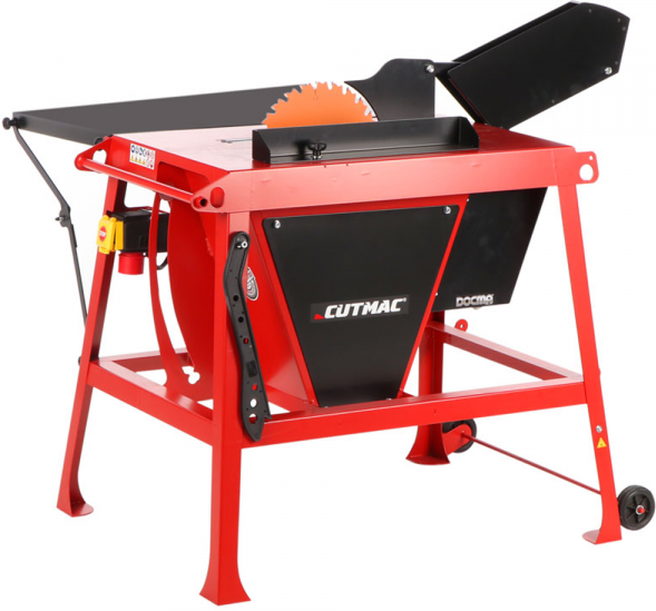 Docma Cutmac BSF315 - Sega circolare da banco trifase - Banco sega professionale per legno