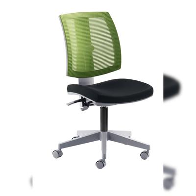 Mayer Sitzmöbel, Drehstuhl 2432SO, Schwarz/Grün, bis 150 kg belastbar
