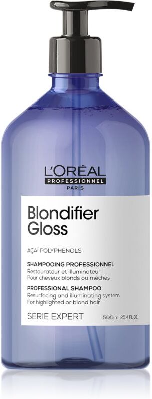 L’Oréal Professionnel Serie Expert Blondifier Regenerierendes Beauty-Shampoo für blondiertes Haar oder kaltblonde Strähnchen 500 ml