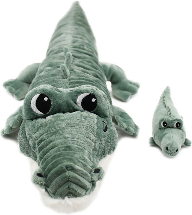Peluche Les Ptipotos Wild Collection : Crocodile Croketou maman et son bébé - Les Déglingos