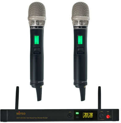 Mipro ACT-5800 MU-59 Twin Set noir