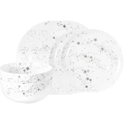 Seltmann Weiden Liberty Silver Stars Basic-Set 6-teilig