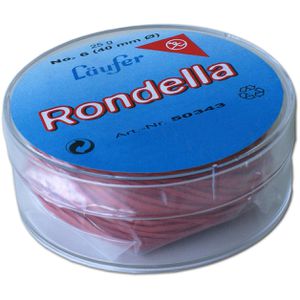 Läufer Gummiringe Rondella Nr. 6, Ø 40mm, rot, 25g