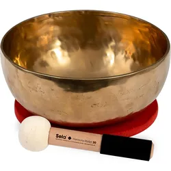Sela Klangschale se265 Harmony Singing Bowl 26 mit Schlägel (Klangschale), Perkussion, Bronze
