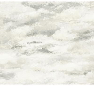 York Wallcoverings Plein Air Tan & Grey Wallpaper