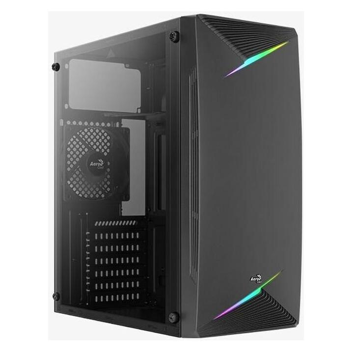 AeroCool Talon FRGB Mid Tower Schwarzes Gehäuse (ATX) (AEROPGSTALON-A-BK-V1)