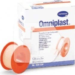 OMNIPLAST ® esparadrapo rosa tela hipoalérgico 5MX1 25 cm 1 ud