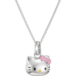 Thomas Sabo KE2392-M06-7-L45V Damen-Collier Hello Kitty Pinkfarbene Schleife