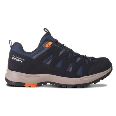 Wanderschuh ICEPEAK "AURA LC MR", Herren, Gr. 43, blau (dunkelblau), Synthetik, Textil, Schuhe Wanderschuh, wasserdicht
