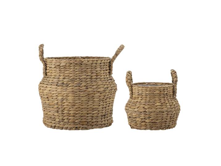 Bloomingville Mand Bjorn Waterhyacint, Set van 2 stuks - Naturel