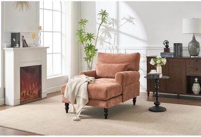 Upholstered Chaise Lounges Indoor Leisure Sofa