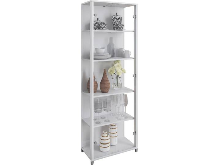 fif möbel Vitrine OPTIMA Standvitrine, Vitrinenschrank, Glasvitrine, Sammlervitrine