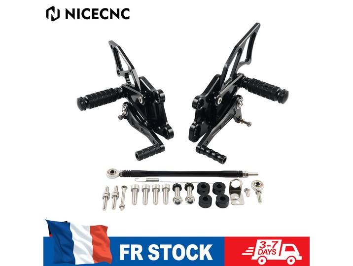 Repose-pieds réglables pour course, pour Kawasaki Ninja 300 /EX300 EX 300 2013 2014 2015 2016 2017