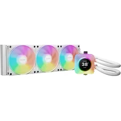 be quiet! Light LOOP IO LCD 360 mm White Wasserkühlung für Intel/AMD Prozessoren