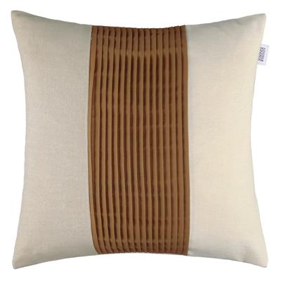 Dekokissen "Scan", beige (natur, ethnomuster), B:45cm H:0,5cm L:45cm, Baumwolle, Polyester, SCHÖNER WOHNEN-KOLLEKTION, Dekokissen_Sitzkissen_Kissenhüllen