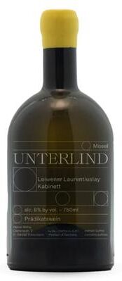 """Unterlind Leiwener Laurentius Lay Riesling Kabinett 2023 White Wine - Germany"""
