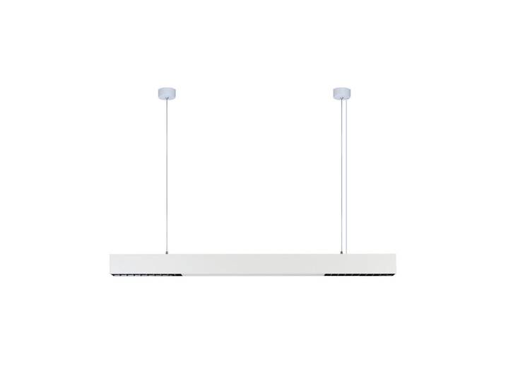 Nettlife Pendelleuchte Aura 107/4/160 cm, Weiß, Metall, LED integrated, 4x160x107 cm, Lampen & Leuchten, Innenbeleuchtung, Hängeleuchten, Pendelleuchten