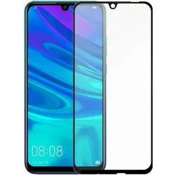 Screenguard Huawei Y6 2019 Full Screen Panzerglas Schutzfolie 2.5D 9H (Huawei Y6 (2019)), Smartphone Schutzfolie, Schwarz