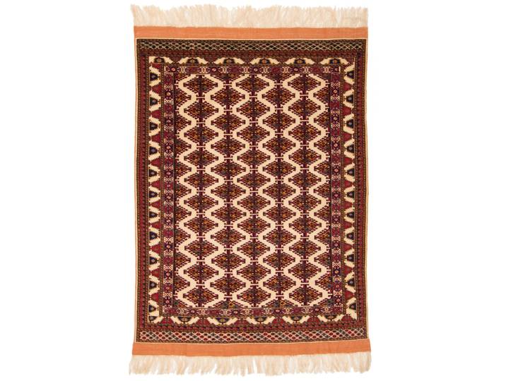 Afghan Mauri Kabul Teppich 109x145 Handgeknüpft Orientteppich Wolle mit Seide