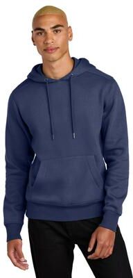 District DT1101 Perfect Weight Fleece Hoodie in Tanzanite size 2XL   Cotton/Polyester Blend