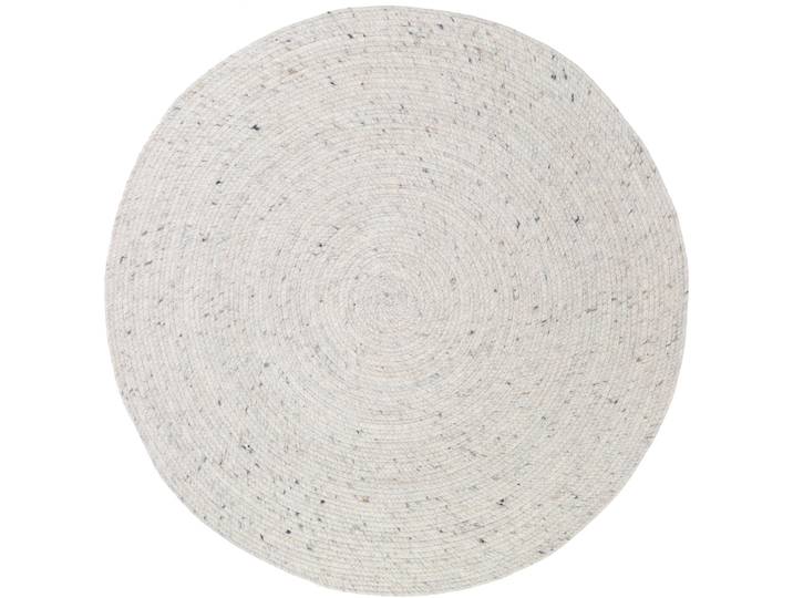Teppich Juha Natural Gefleckt/Meliert Wolle 160 x 160 cm - Teppich