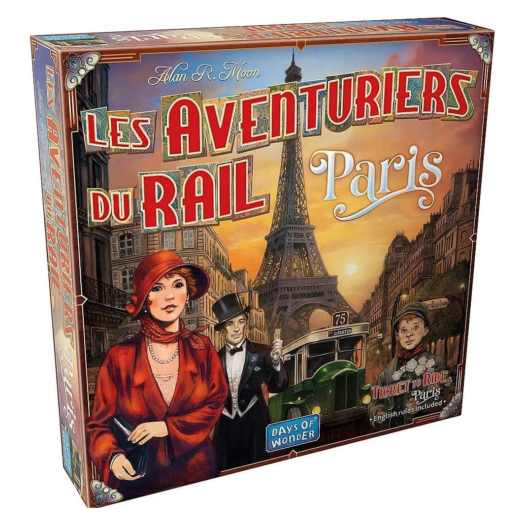 Asmodée Aventuriers Rail Paris (Spe) (Französisch, 2 - 4 Spieler) (824968220665)