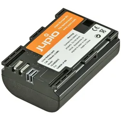 Jupio Canon LP-E6 1700 mAh (Kamera Akku), Kamera Stromversorgung, Schwarz