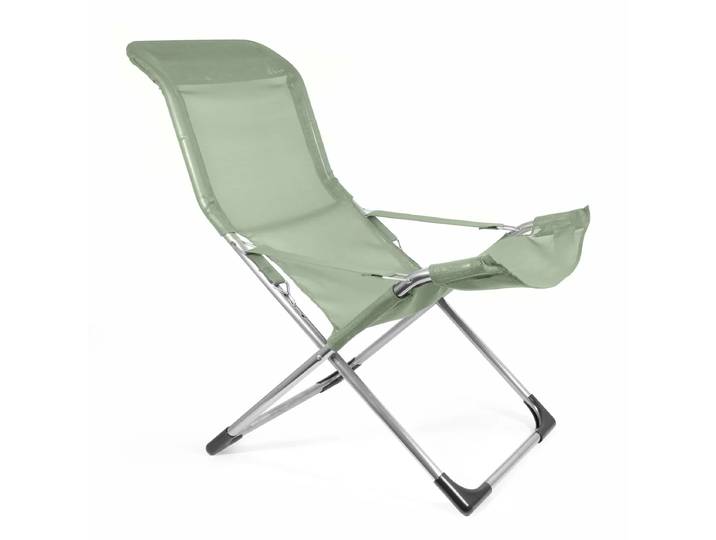 Fiam - Fiesta Sessel, Aluminium / salbei
