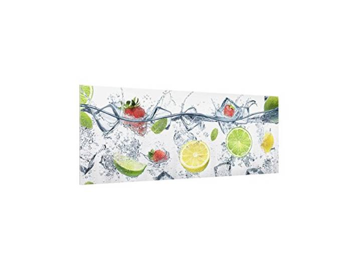 Bilderwelten Spritzschutz Glas - Frucht Cocktail - Panorama Quer, HxB: 50cm x 125cm