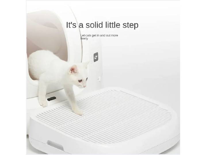 Petkit Pura bac à sable pour chat, receveur secondaire pour litière, tout ligne universelle double couche filtrée, bac à litière pour produits de nettoyage