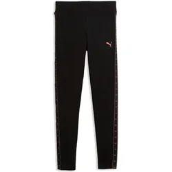 PUMA Kinder Tight ESS TAPE Leggings G, Größe 176 in Schwarz Schwarz