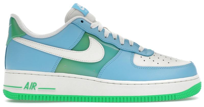Nike Air Force 1 Low '07 Aquarius Blue Vapor Green - EU 42.5
