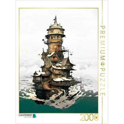 CALVENDO Puzzle Leuchtturm-Odyssee | 2000 Teile Lege-Größe 90x67cm Foto-Puzzle für glückliche Stunden