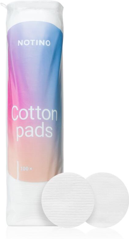 Notino Cotton Pads Round cotton pads for makeup removal and skin cleansing 100 pc