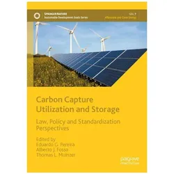 Carbon Capture Utilization and Storage, Fachbücher von Thomas, J Fossa, Alberto L Muinzer