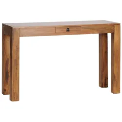 WOHNLING WL1.217 Konsolentisch MUMBAI Massivholz Sheesham 40 cm x 120 cm x 70 cm