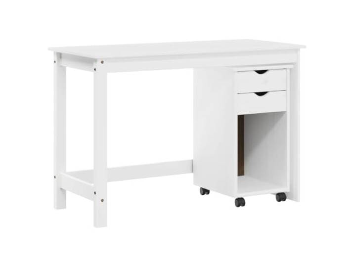 KTHLBRH Set aus Schreibtisch und Schrank, 2-teilig, weiß, mit LED und Große Fächer, sichere Schubladen, verstellbare Höhe, Verwendung im Innen- und Außenbereich, einfache Reinigung