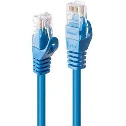 Lindy 48170 Netzwerkkabel Blau 0,3 m Cat6 U/UTP (UTP)