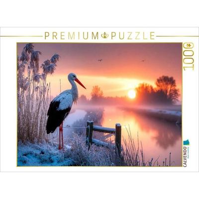 CALVENDO Puzzle Am stillen Flussufer | 1000 Teile Lege-Größe 64x48cm Foto-Puzzle für glückliche Stunden, Sonstige von , Calvendo Puzzle